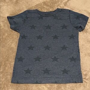 Classic Navy Star Short Sleeve Tee for Kids